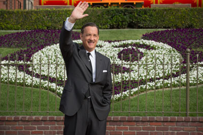 Walt Disney welcomes Pamela to Disneyland